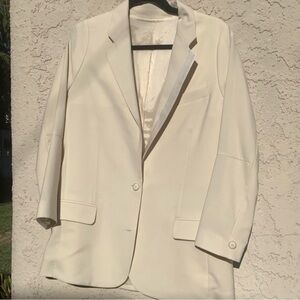 ACNE STUDIOS IVORY BLAZER ☁️ size 34